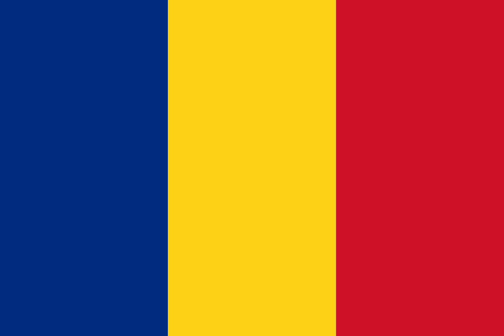 Bild der Staatsflagge Rumänien - mit einer Auflösung von 1024x683 - Europa