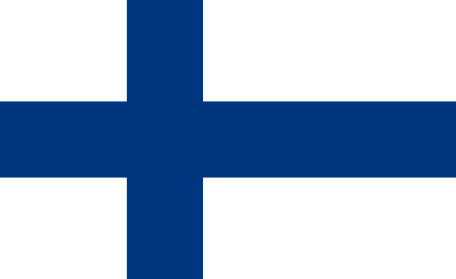 Bild der Staatsflagge Finnland - mit einer Auflösung von 1600x978 - Europa