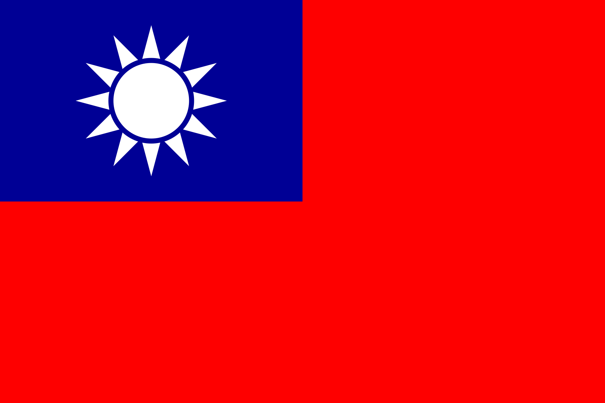 Bild der Staatsflagge China - mit einer Auflösung von 2040x1360 - Ostasien