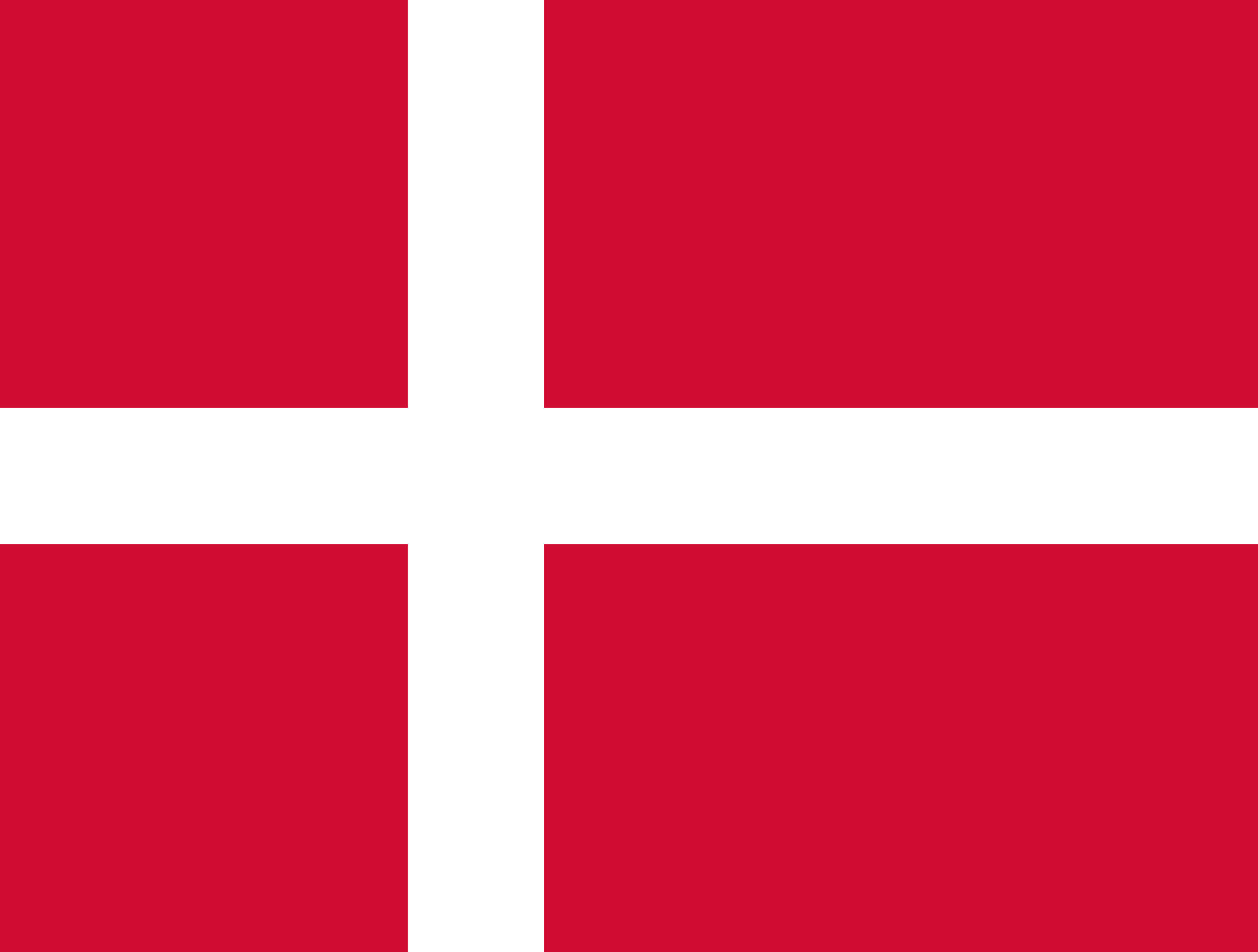 Bild der Staatsflagge Dänemark - mit einer Auflösung von 2040x1544 - Europa