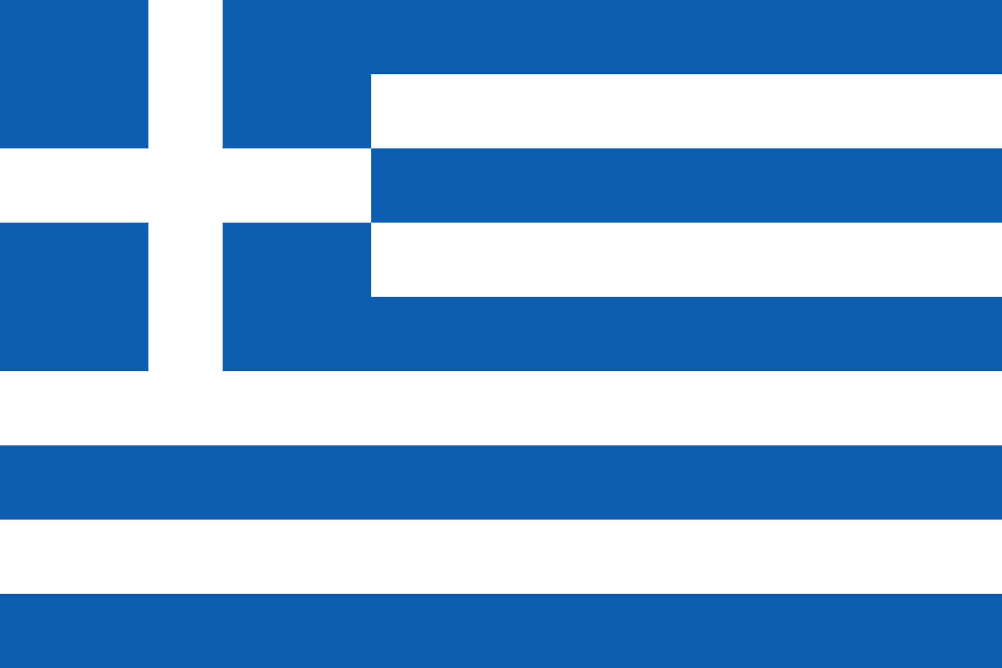 Bild der Staatsflagge Griechenland - mit einer Auflösung von 2040x1360 - Europa