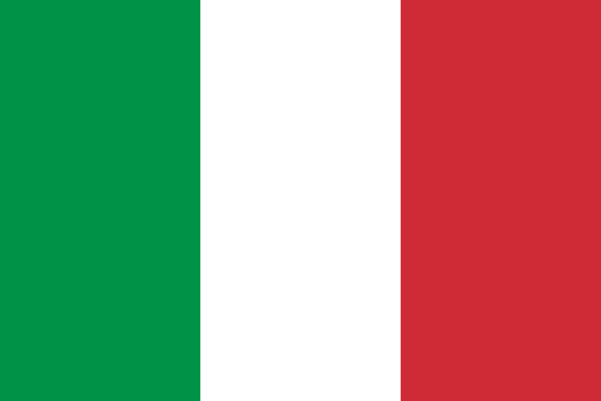 Bild der Staatsflagge Italien - mit einer Auflösung von 2040x1360 - Europa