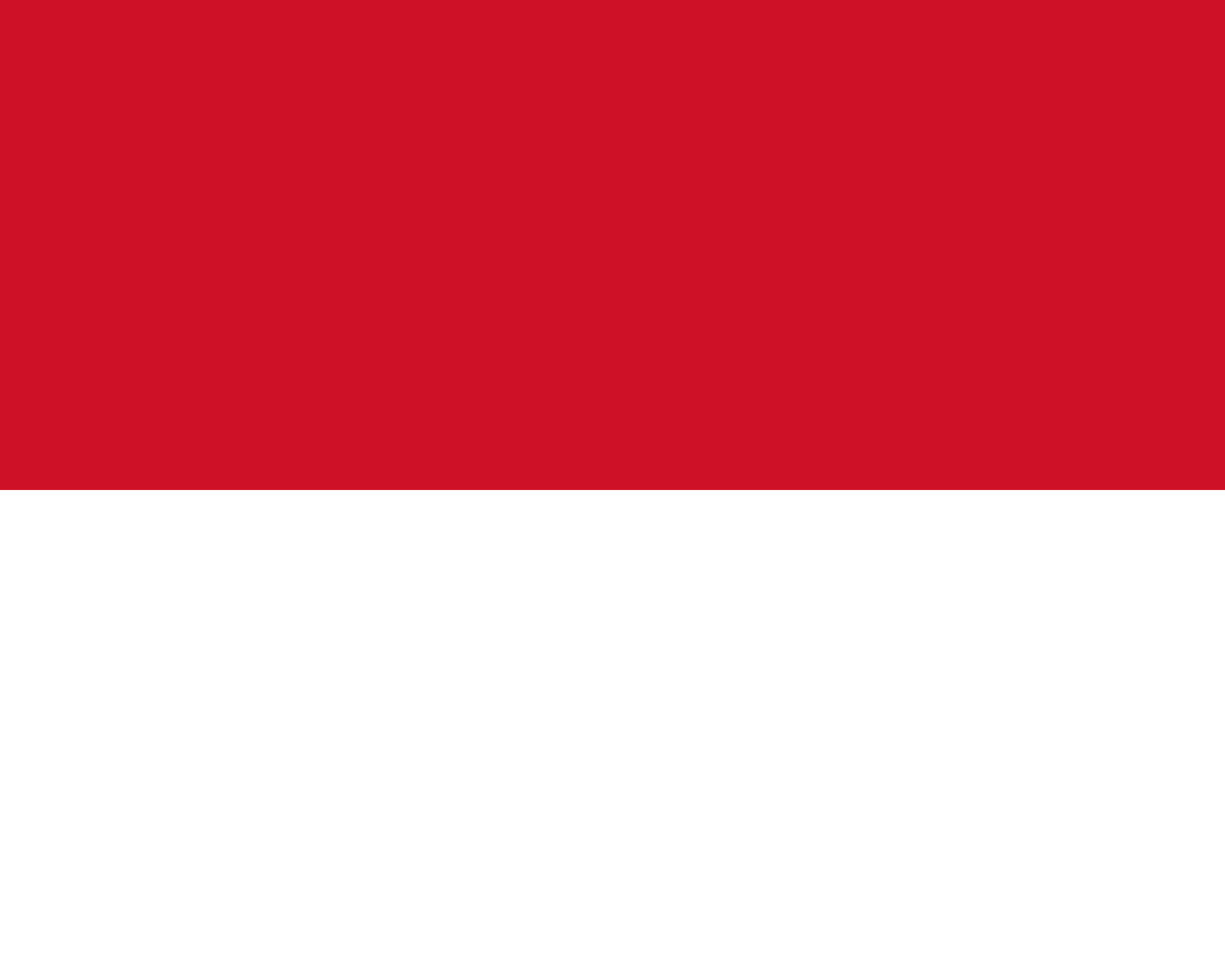 Bild der Staatsflagge Monaco - mit einer Auflösung von 2040x1632 - Europa