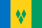 Flagge von Saint Vincent und die Grenadinen | Vlajky.org
