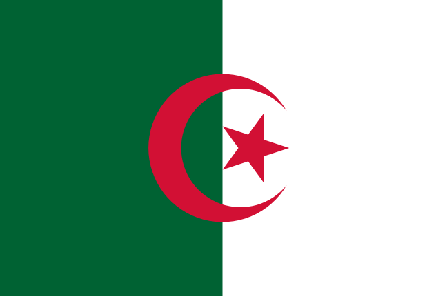 Flagge von Algerien, Länderflaggen, Nationalflaggen, flagge, fahnen, Algerien