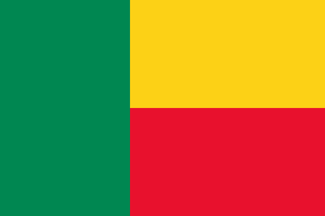 Flagge von Benin, Länderflaggen, Nationalflaggen, flagge, fahnen, Benin
