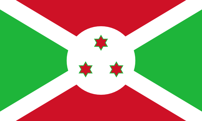 Flagge von Burundi, Länderflaggen, Nationalflaggen, flagge, fahnen, Burundi