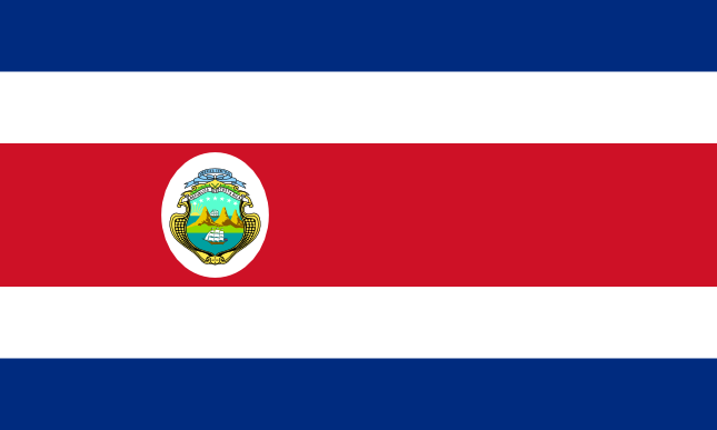Flagge von Costa Rica, Länderflaggen, Nationalflaggen, flagge, fahnen, Costa Rica