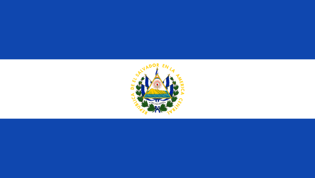 Flagge von El Salvador, Länderflaggen, Nationalflaggen, flagge, fahnen, El Salvador