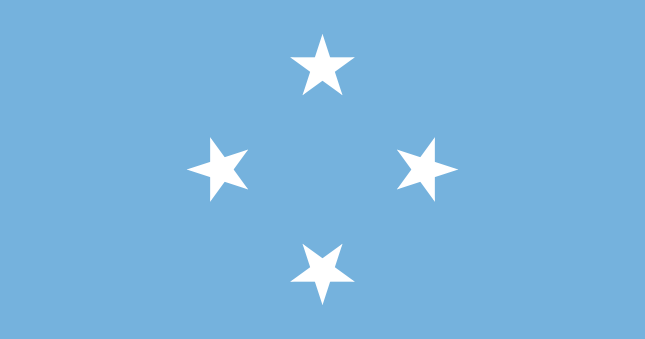 Flagge von Mikronesien, Föderierte Staaten von, Länderflaggen, Nationalflaggen, flagge, fahnen, Föderierte Staaten von Mikronesien