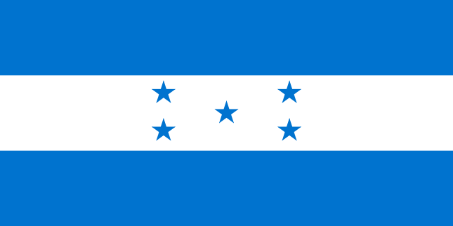 Flagge von Honduras, Länderflaggen, Nationalflaggen, flagge, fahnen, Honduras