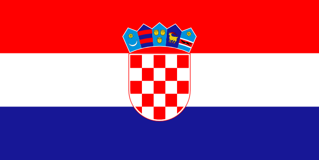 Flagge von Kroatien, Länderflaggen, Nationalflaggen, flagge, fahnen, Kroatien