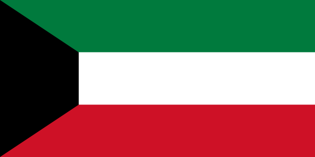 Flagge von Kuwait, Länderflaggen, Nationalflaggen, flagge, fahnen, Kuwait