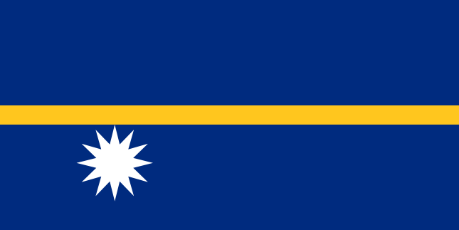 Flagge von Nauru, Länderflaggen, Nationalflaggen, flagge, fahnen, Nauru