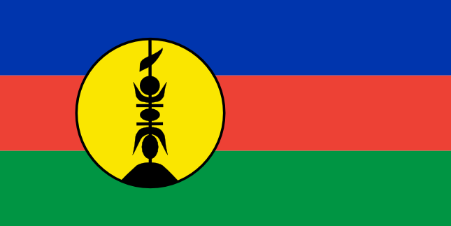Flagge von New Caledonia, Länderflaggen, Nationalflaggen, flagge, fahnen, New Caledonia
