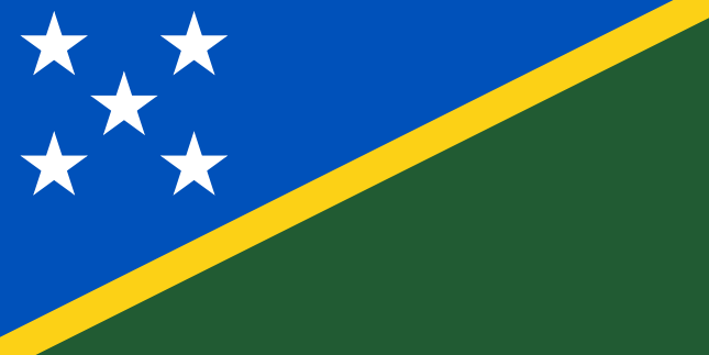 Flagge von Solomon Islands, Länderflaggen, Nationalflaggen, flagge, fahnen, Solomon Islands