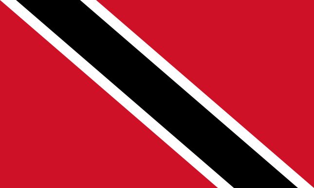Flagge von Trinidad und Tobago, Länderflaggen, Nationalflaggen, flagge, fahnen, Trinidad und Tobago